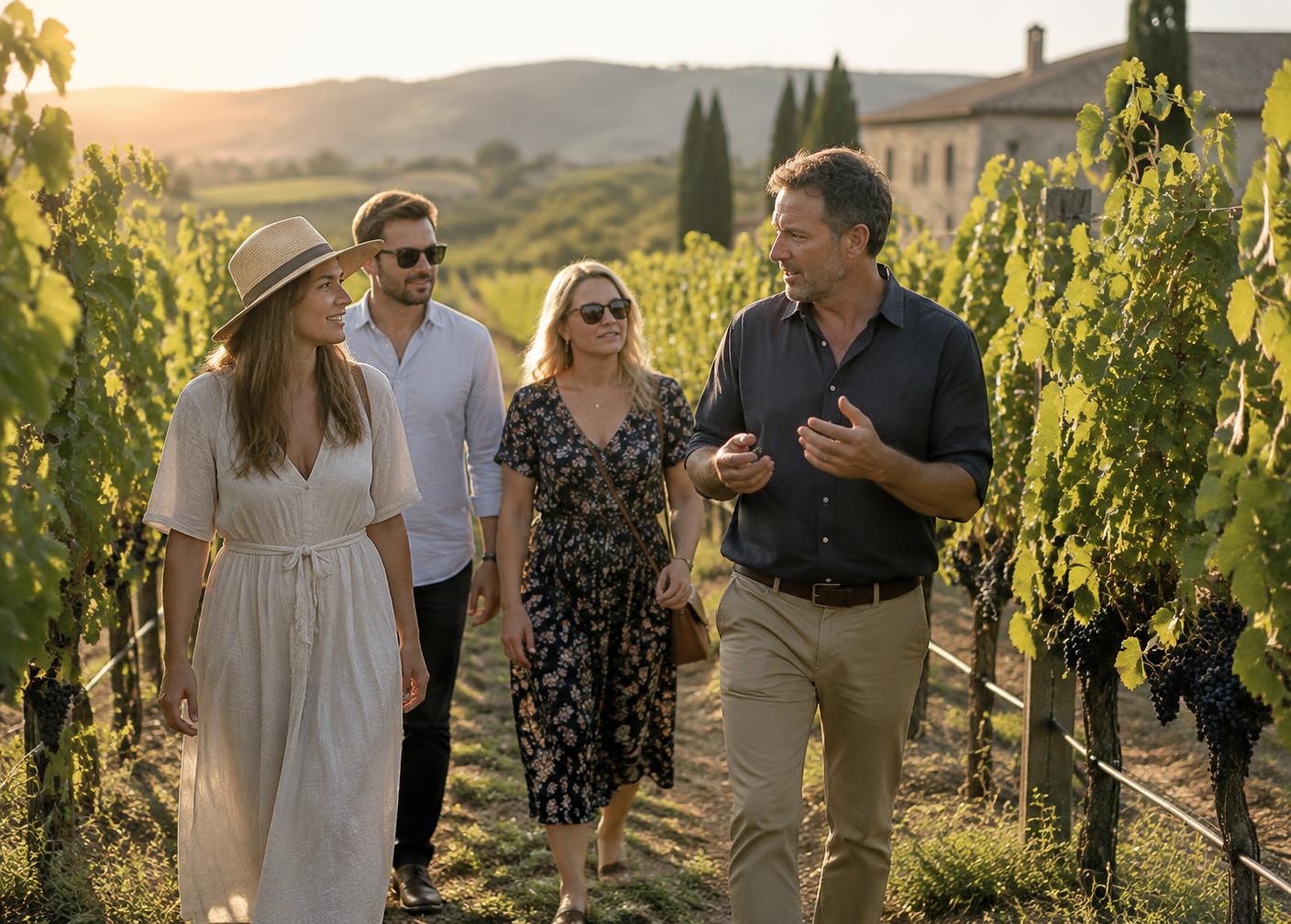 Visita guidata tra i vigneti con il produttore